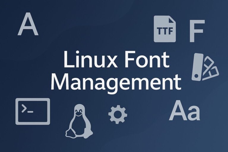 Typography Linux Linuxでのフォントインストール・設定・管理 - KoANアカデミー