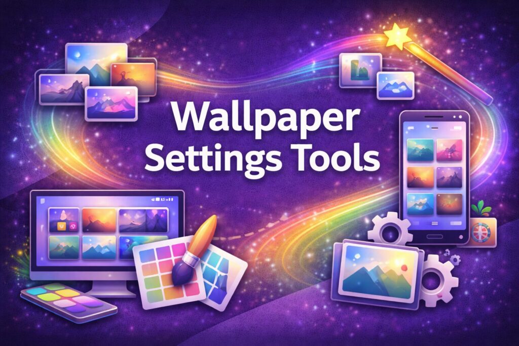 壁紙設定ツール