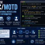 /etc/motdの活用方法