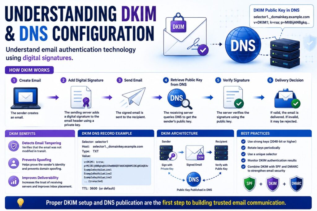 DKIMの仕組みとDNS設定