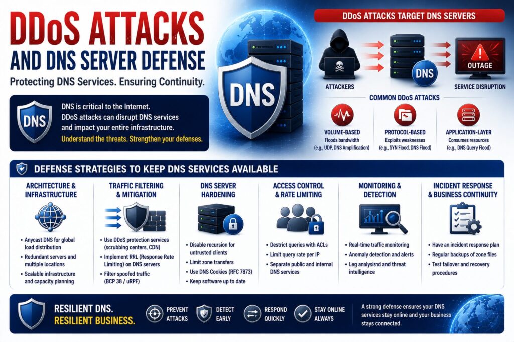 DDoS攻撃とDNSサーバ防御