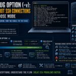 SSHデバッグオプション（-v）の使い方