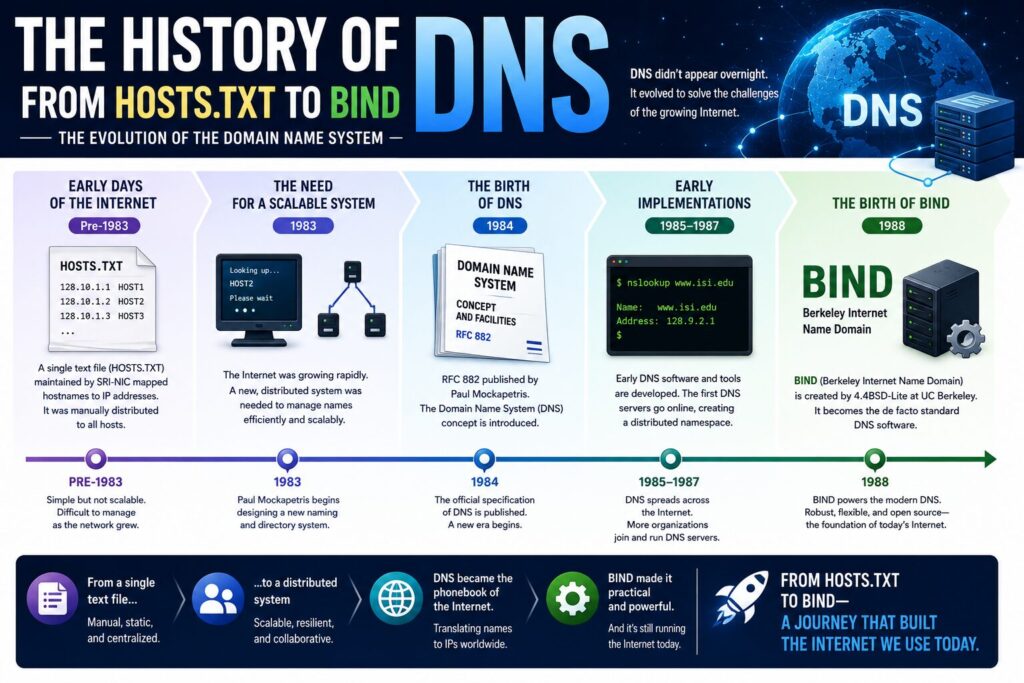 DNSヒストリー