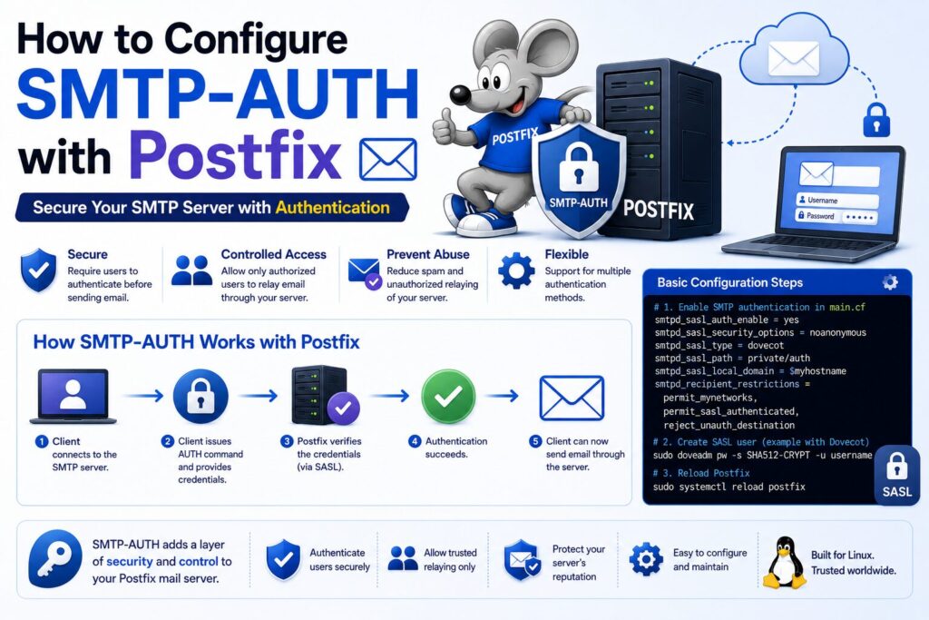 SMTP-AUTHを設定