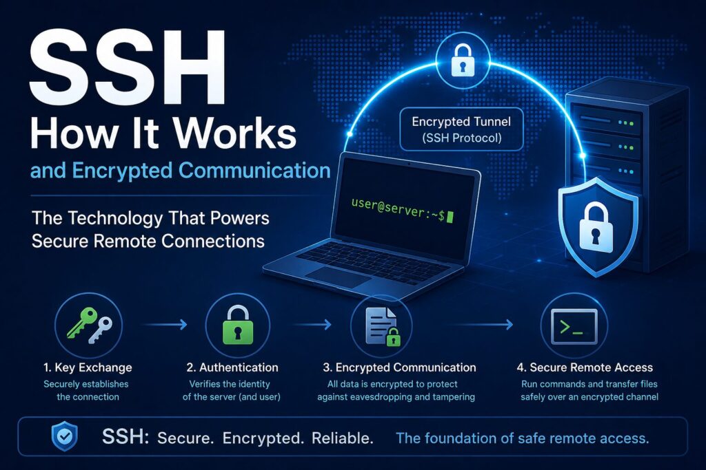 SSHの仕組みと暗号化通信