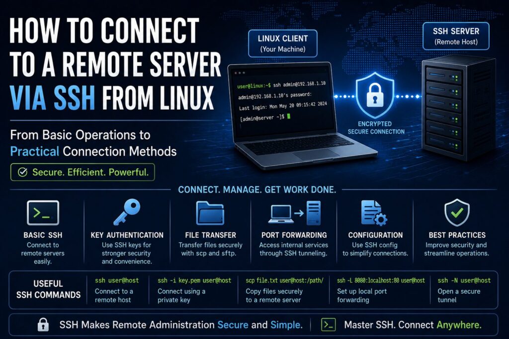 LinuxからSSH接続